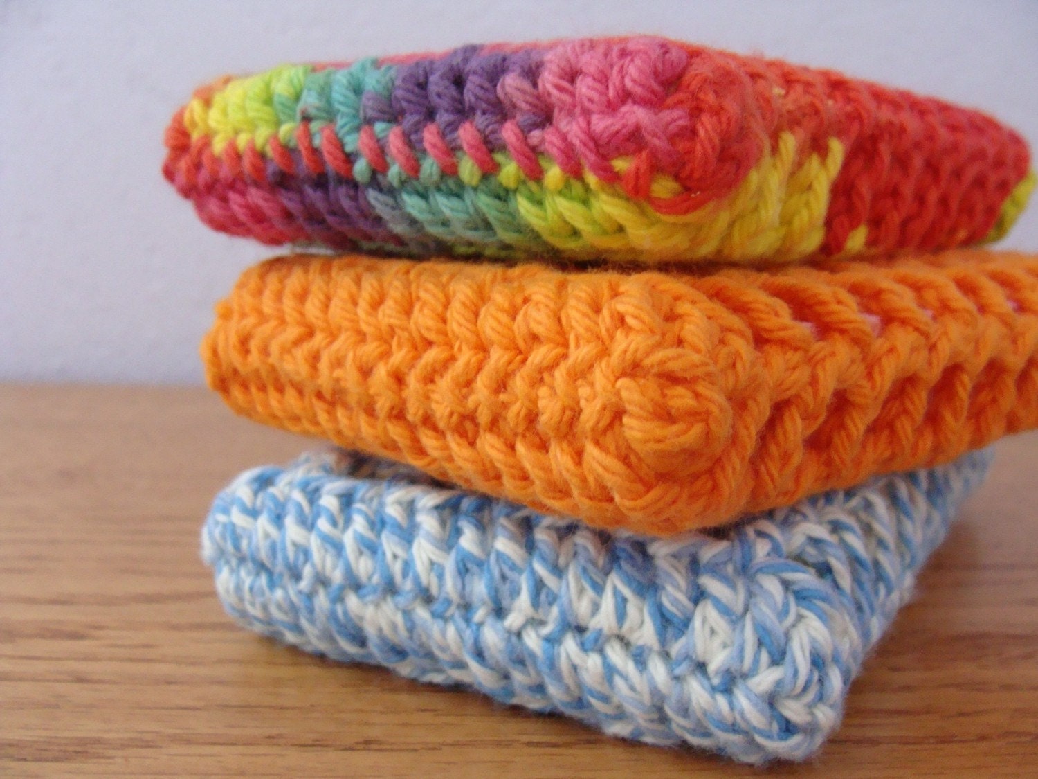 Crochet pattern - Mesh Scrubbie Sponge