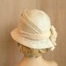 Sophia, beautiful straw hat from the Downton Abbey era