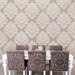 Wall Stencil Damask Kerry LG - Reusable stencils for DIY wall decor