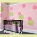 Flower Stencils Zinnia 3pc kit - Reusable stencils better than wall decals - DIY decor
