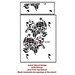 Julia Allover Stencil Pattern - Reusable stencils just like wallpaper