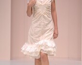 Heavenly heart sculptured lace dress
