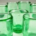 Shot Glass ECO Blown Recycled Bottle Glass Fathers Day Gift