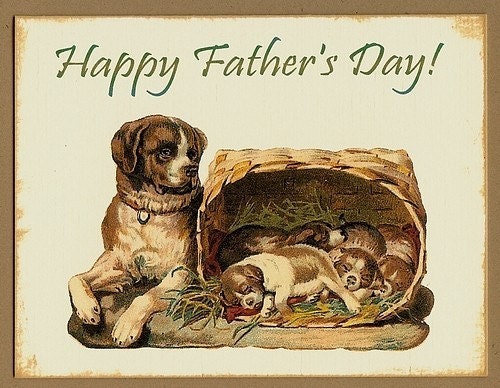 Dog Father's Day Card - You are the best Paw ever