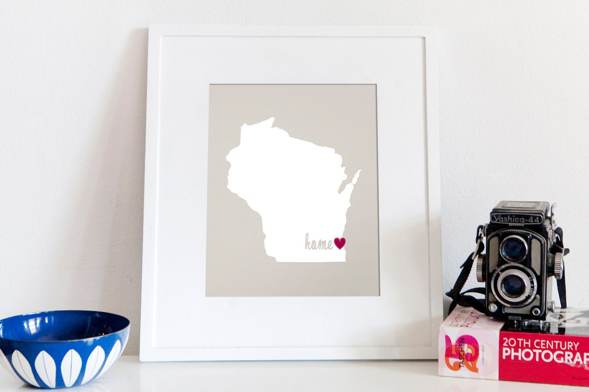 Milwaukee is My Home // 8x10 Digital Print