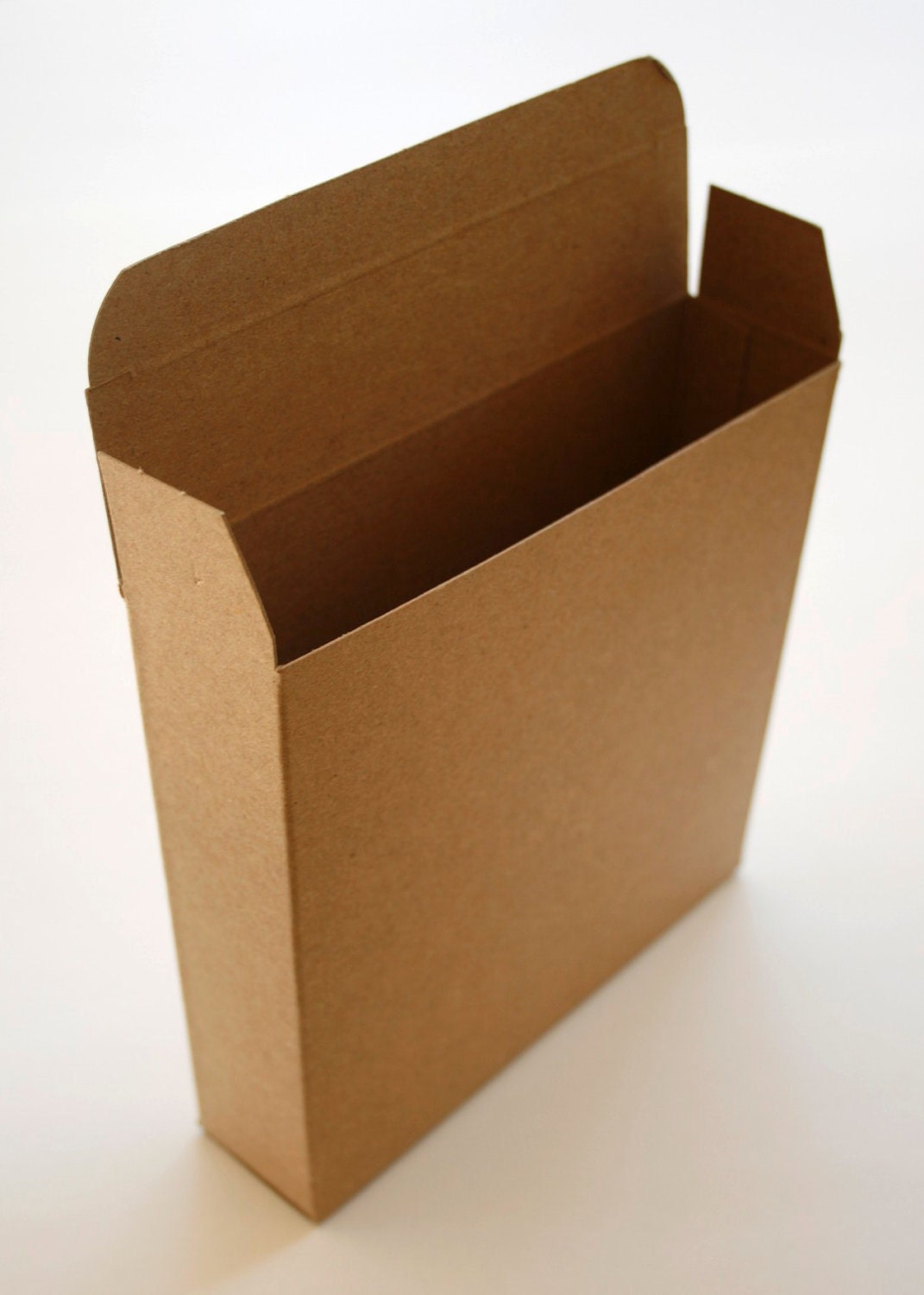 Brown Kraft Boxes DIY - set of 100 - Perfect with Twine or Deco Tape - Packaging - 6 x 1.5 x 6 Inches