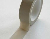 Washi Tape - 15mm - Solid Color Taupe - Deco Paper Tape No. 28