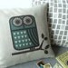 roddy cushion in teal