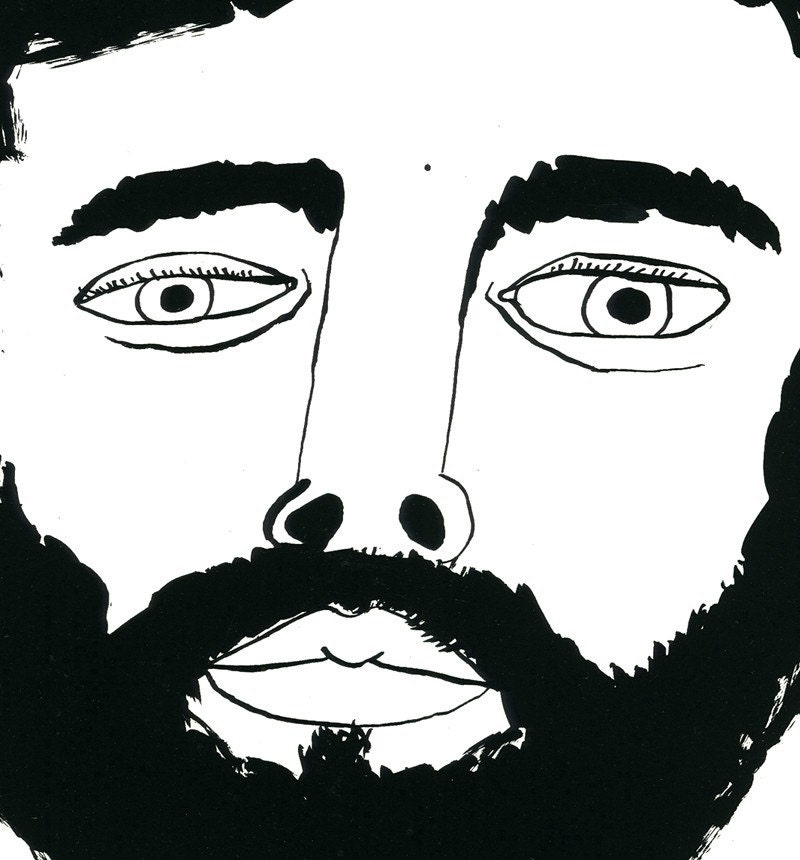 Bearded Men in My Life - Print -