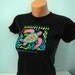 Vintage Bahamas Tshirt Black Neon Fish Ocean Pinks Turtle XS