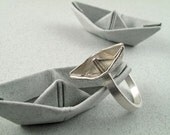 Origami Boat Ring