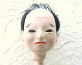 Vintage Japanese  Doll Head Hina Matsuri   Man Body Part No 12