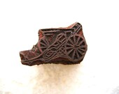 Vintage  Japanese Rubber Stamp Pulled Rickshaw 109