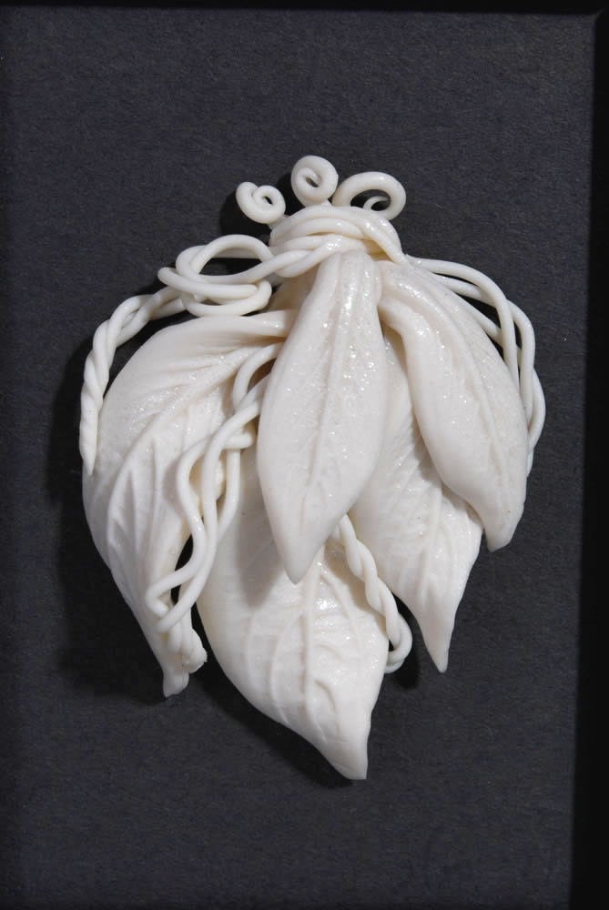 Ceramic Art, Mixed Media 3d Home Decor, White Pottery, Hostess Gift