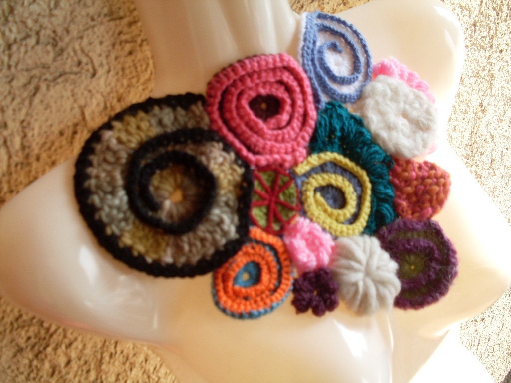 Easy E Pattern Tutorial to Freeform Knitting and Crocheting - Learn 6 different stitches PDF