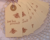 Bee Yourself Gift Tags Set of 8