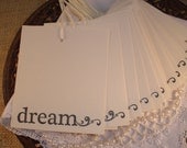 Wish Tree Tags Dream Wedding and Shower Set of 25