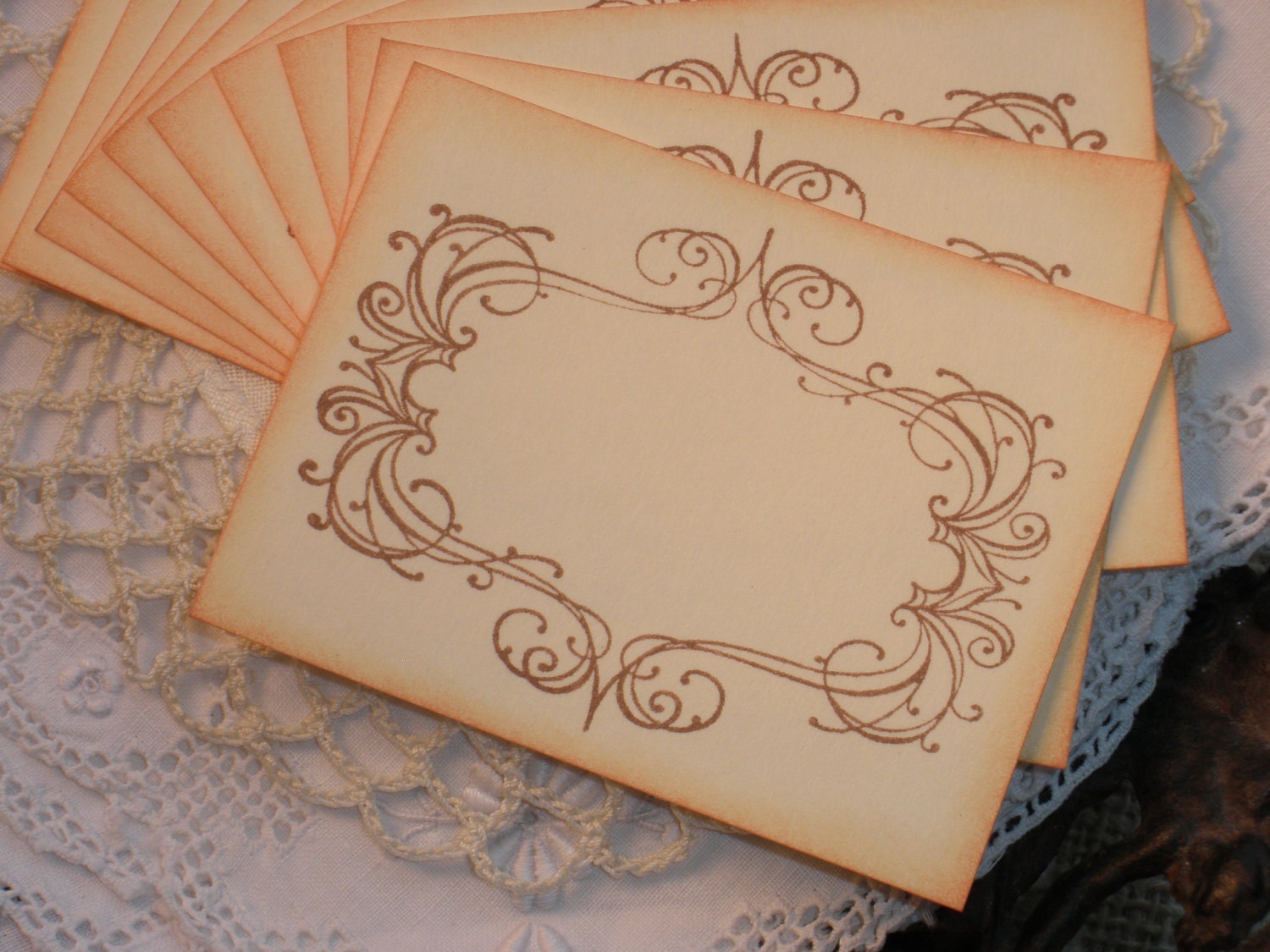 Wedding Event and Party Place Cards Food Buffet Label Tags Set of 12