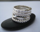 High Five Stacking ring set