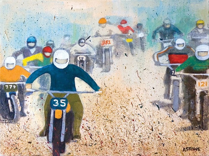 Scramblers Delight - Original painting reproduction print