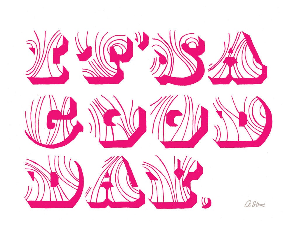 It's a good day - Limited Edition Print