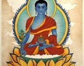 Medicine Buddha Art Print