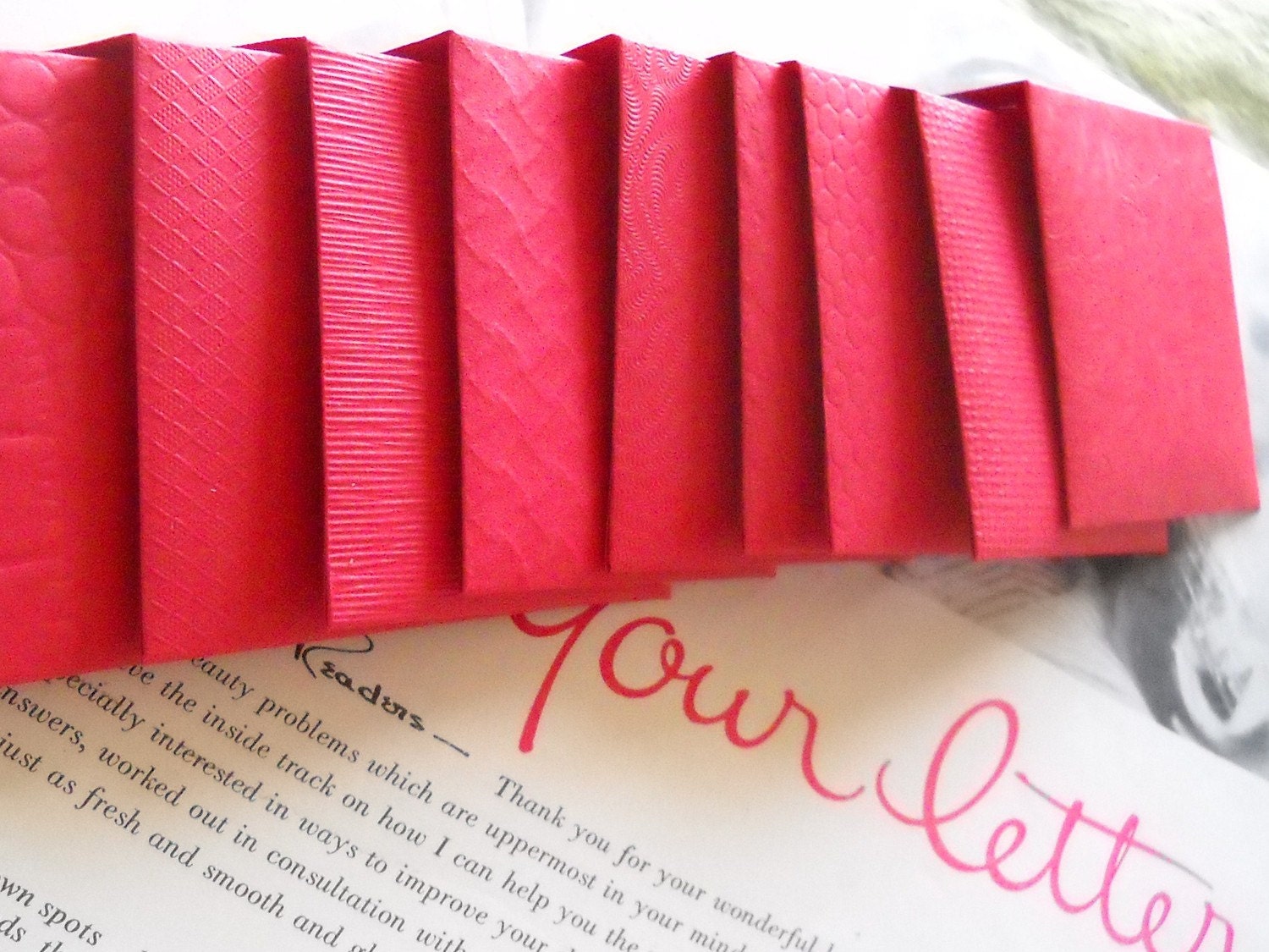 New item for 2011- Deluxe set of mini red envelopes