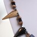 stone bead necklace Show Stopper semi precious adjustable