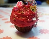 cherry Chocolate Cupcake Scented Necklace