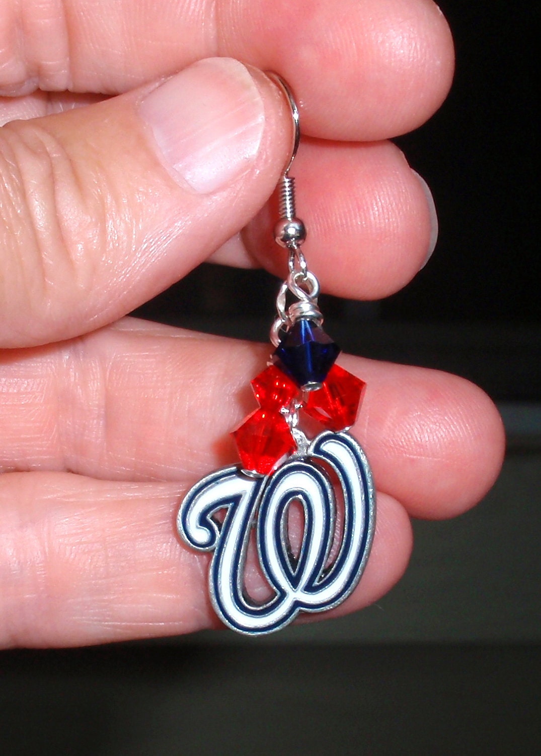 Washington Nationals Inspired Winning Ways Earrings