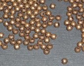 Antique Bronze Metal Bead 100 beads
