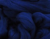 Merino, Wool Roving, Navy Blue, Ashland Bay, 4 ounces