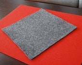 Gray Industrial Felt Square - High Density