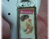 Lady Serenity Solder Charm Necklace