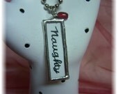 Naughty Soldered Charm
