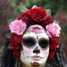 La Rosa Catrina Mask for Day of the Dead/Dia de los Muertos/Wedding/Cosplay