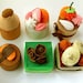 DIY felt Petit Fours,6 in 1---PDF Pattern via Email--F06