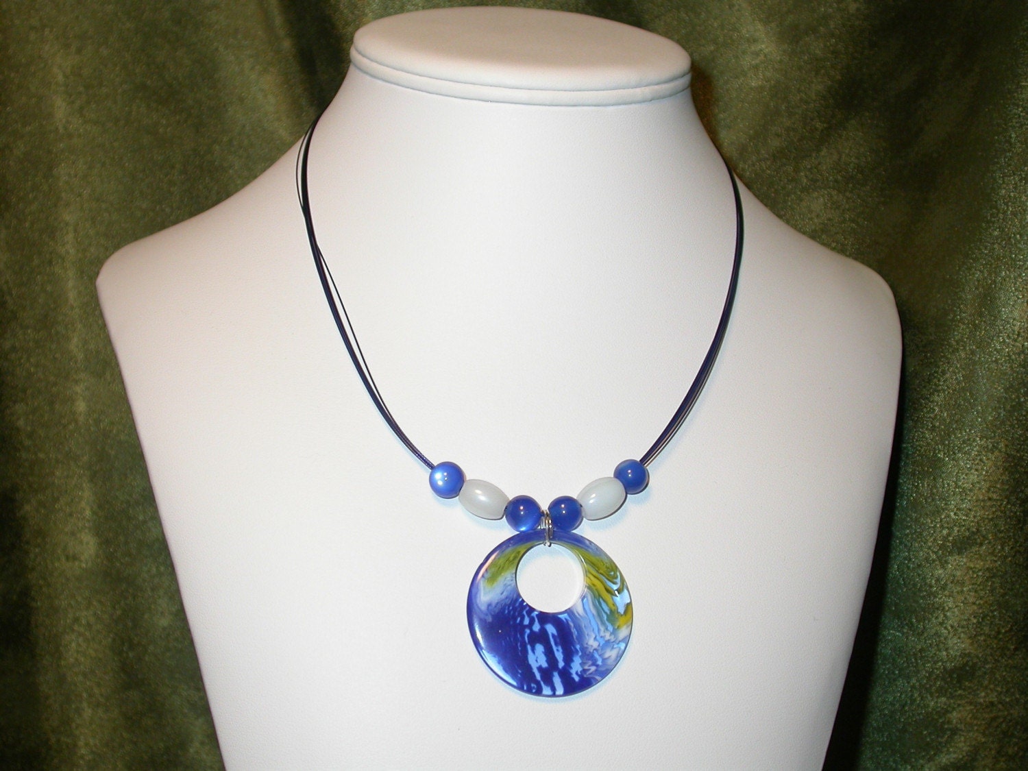 Blue Waves Necklace