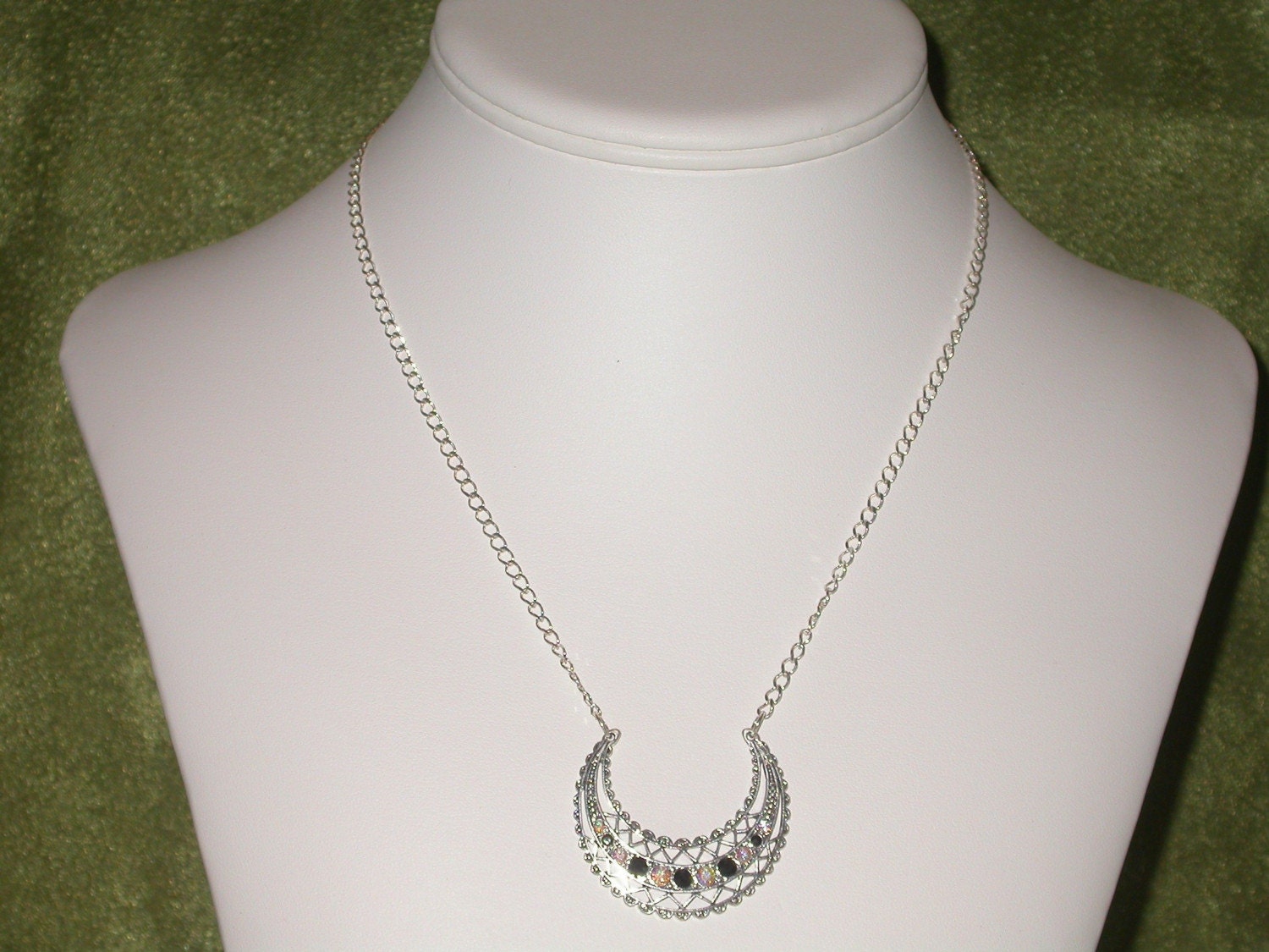 Sterling Silver and Crystal