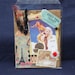 Vintage Style Flying High -- Gil Elvgren Pin Up Girl -- Collage Card