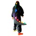 Rainbow Dinosaur Onesie - LIMITED EDITION - Full length animal costume by BangBangCrash