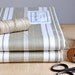 unused vintage french mattress ticking