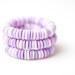 Bracelet Pastel Multicolor Purple Lilac Lavender Cuff geometric fall fashion tbteam free shipping