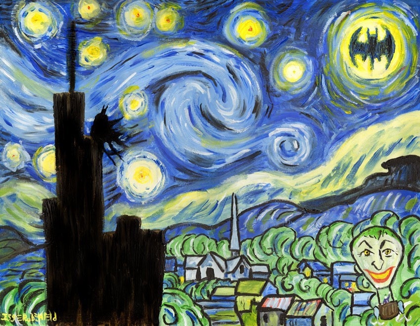 Batman Van Gogh