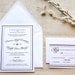 Mayfair Formal Wedding Invitations - Deposit