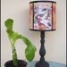 Hawaiian Pinup Lamp Shade Lampshade pin up - comic book, rockabilly, psychobilly, tiki decor, pin up decor, tropical decor
