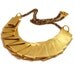 Origami Necklace in Gold