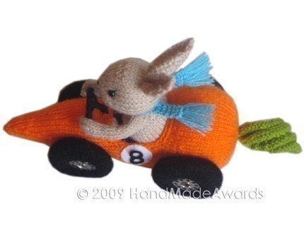 FITTIPALDI Car Carrot PDF Email Crochet PATTERN