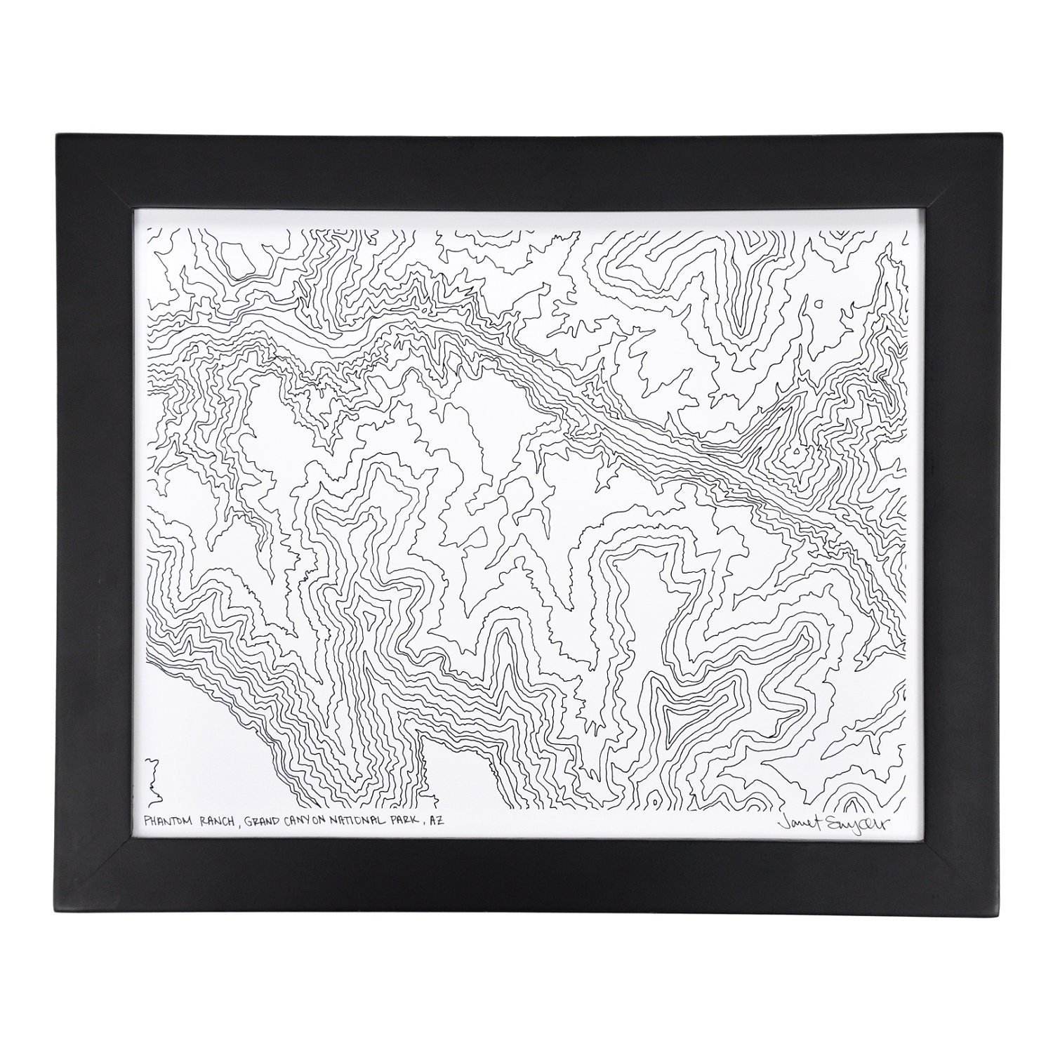 Grand Canyon Art Print (8x10)