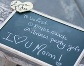 Personalized Love Notes Chalkboard Memo Board (item E10490)